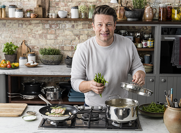 Jamie Oliver cookware for everyday cooking